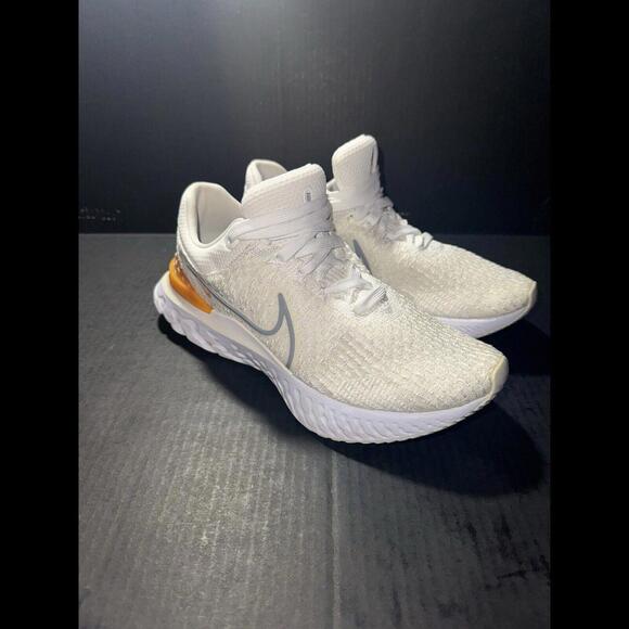 Nike Mens React Infinity Run FlyKnit Kumquat DH5392-100 9.5 - Picture 2 of 9